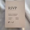 RSVP cartita wedding