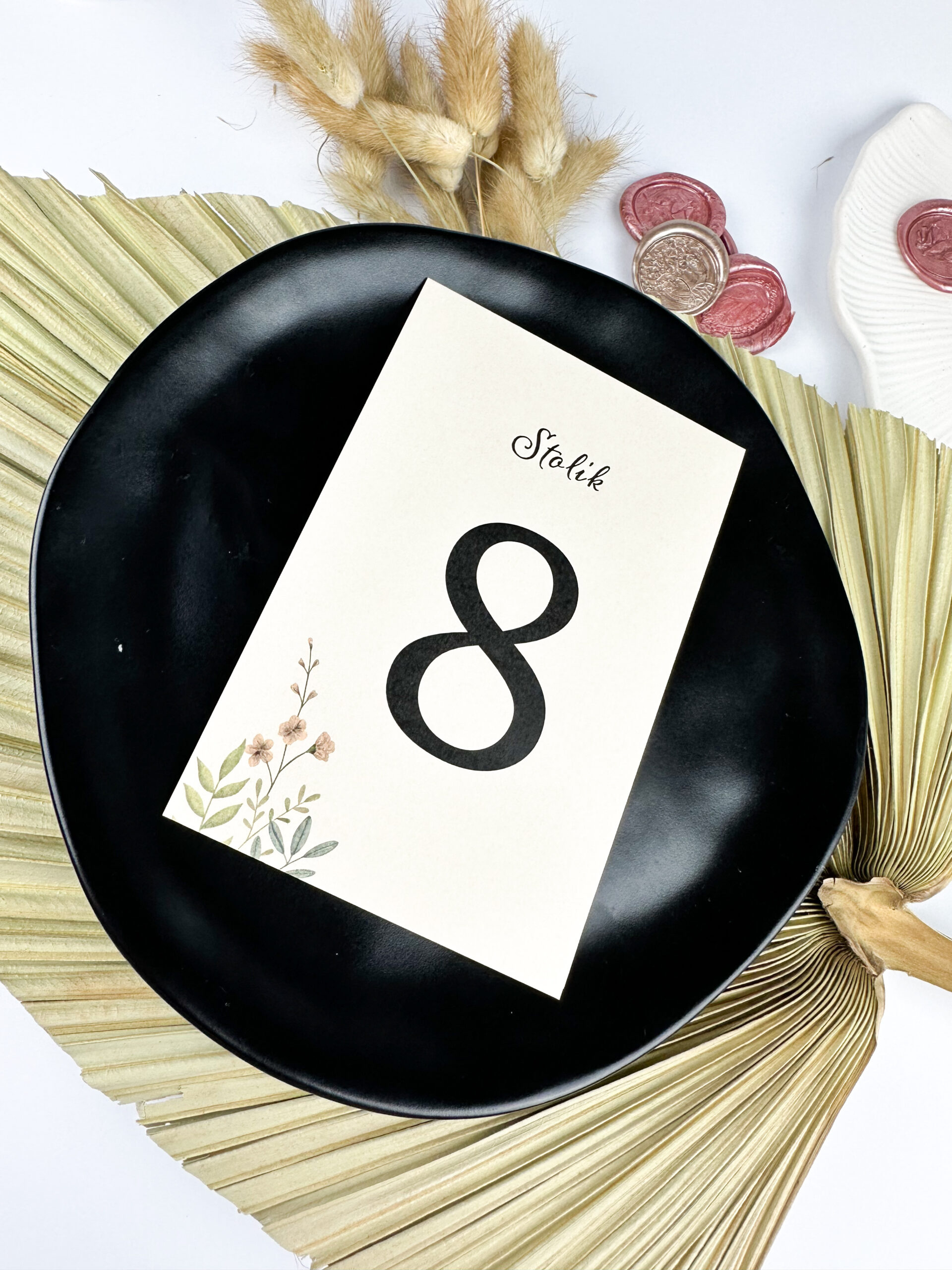 Numer stołu "Z delikatnymi kwiatami" - obrazek 3