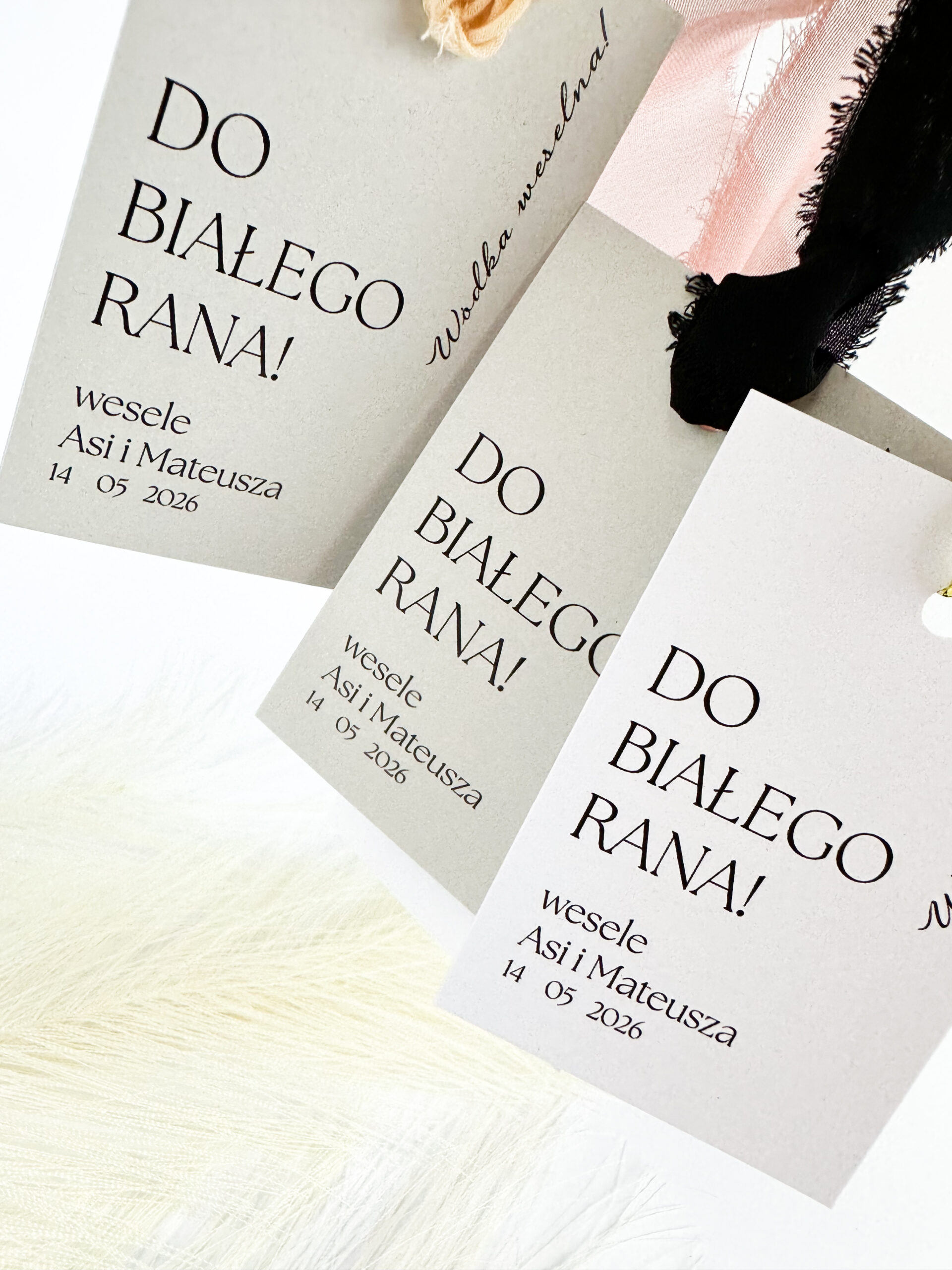 Zawieszka na alkohol, minimalistyczna zawieszka na alkohol, elegancka zawieszka na alkohol