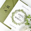 Zaproszenie ślubne minimalistyczne, zaproszenie ślubne botaniczne, zaproszenie ślubne boho, zaproszenie ślubne rustykalne, zaproszenie ślubne zielone, zaproszenie ślubne w rośliny, zaproszenie ślubne paproć, zaproszenie ślubne paprotka