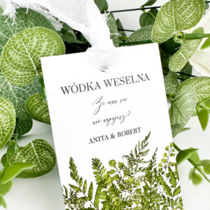 Zawieszka na alkohol, zawieszka na alkohol botaniczna, zawieszka na alkohol w rośliny, zawieszka na alkohol boho, zawieszka na alkohol rustykalna