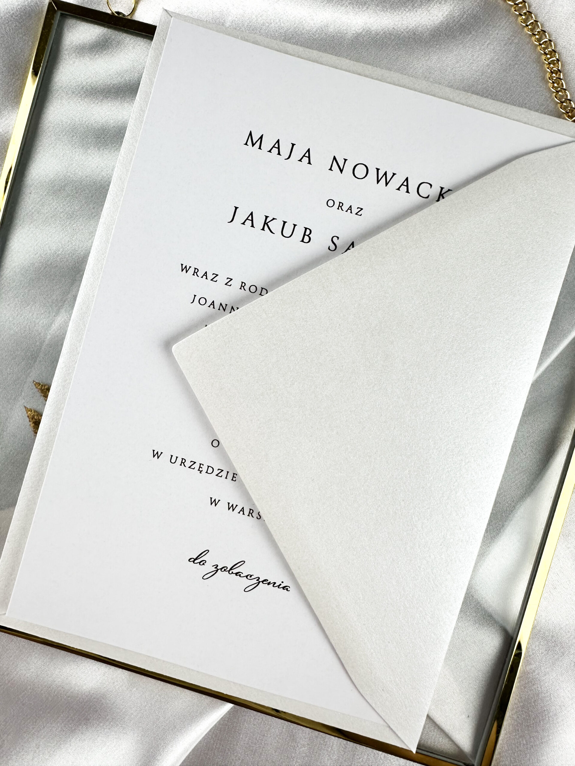 Zaproszenie ślubne, zaproszenie ślubne minimalistyczne, zaproszenia ślubne, zaproszenia minimalistyczne