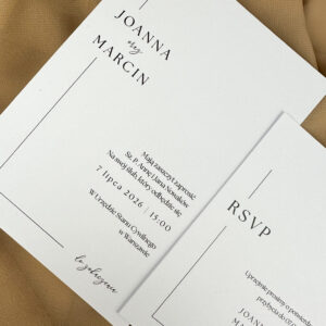 Zaproszenie ślubne minimalistyczne, zaproszenia ślubne minimalistyczne, zaproszenie ślubne eleganckie, zaproszenie ślubne glamour